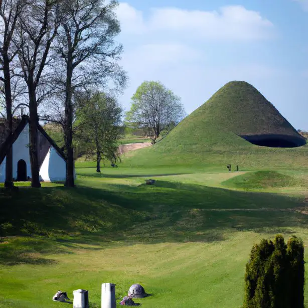 Jelling Mounds, Runic Stones, and Church (Jelling) : Interesting Facts, Information &#038; Travel Guide